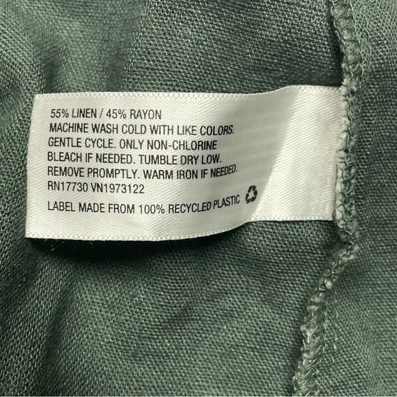 Universal Threads Linen Blend Paperbag Waist Shorts Size Medium - Picture 10 of 10